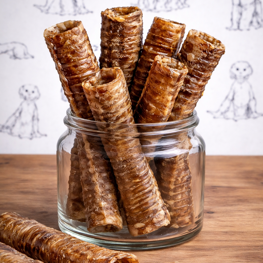 Beef Trachea Pipe 12cm