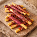 Sweet potato wrapped in Duck