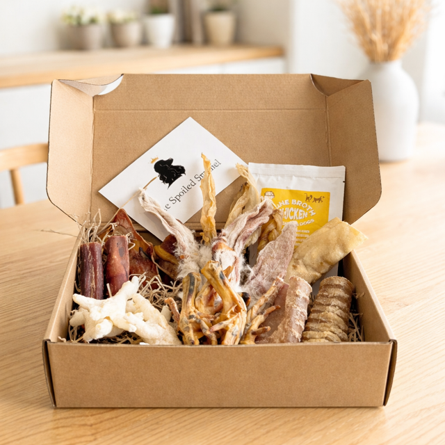 The Spoiled Spaniel Natural Chew Box