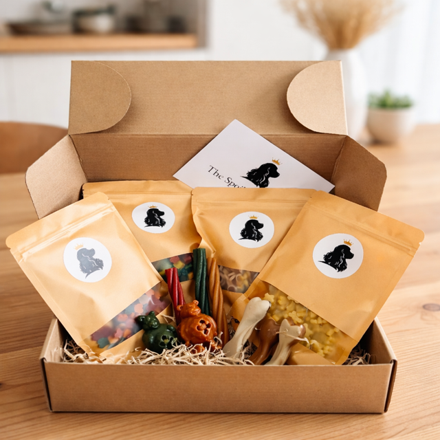 The Spoiled Spaniel Veggie Treat Box
