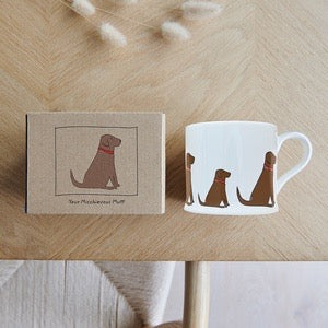 Chocolate Labrador Mug