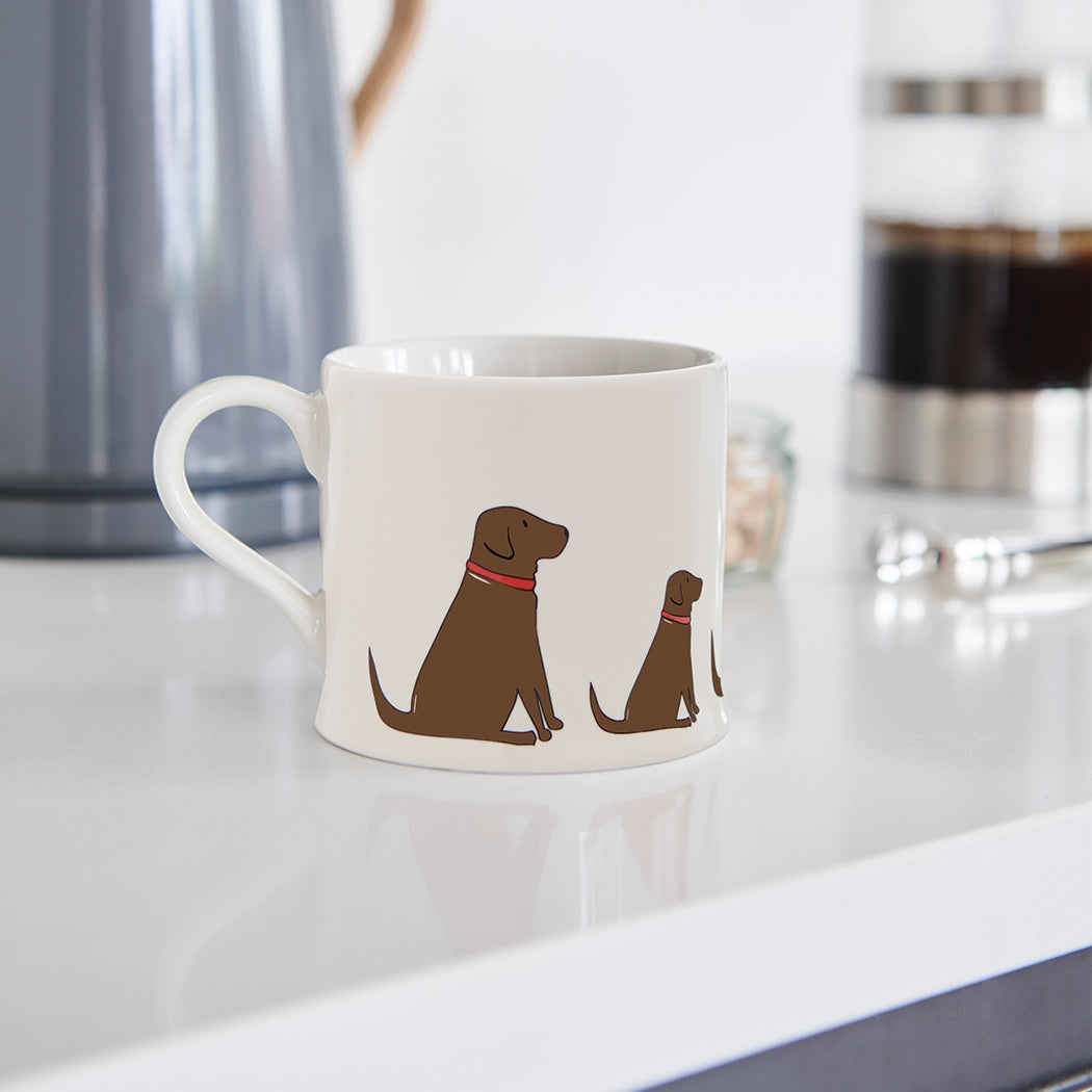 Chocolate Labrador Mug