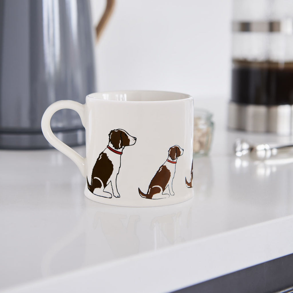 Springer Spaniel ( Liver & White ) Mug