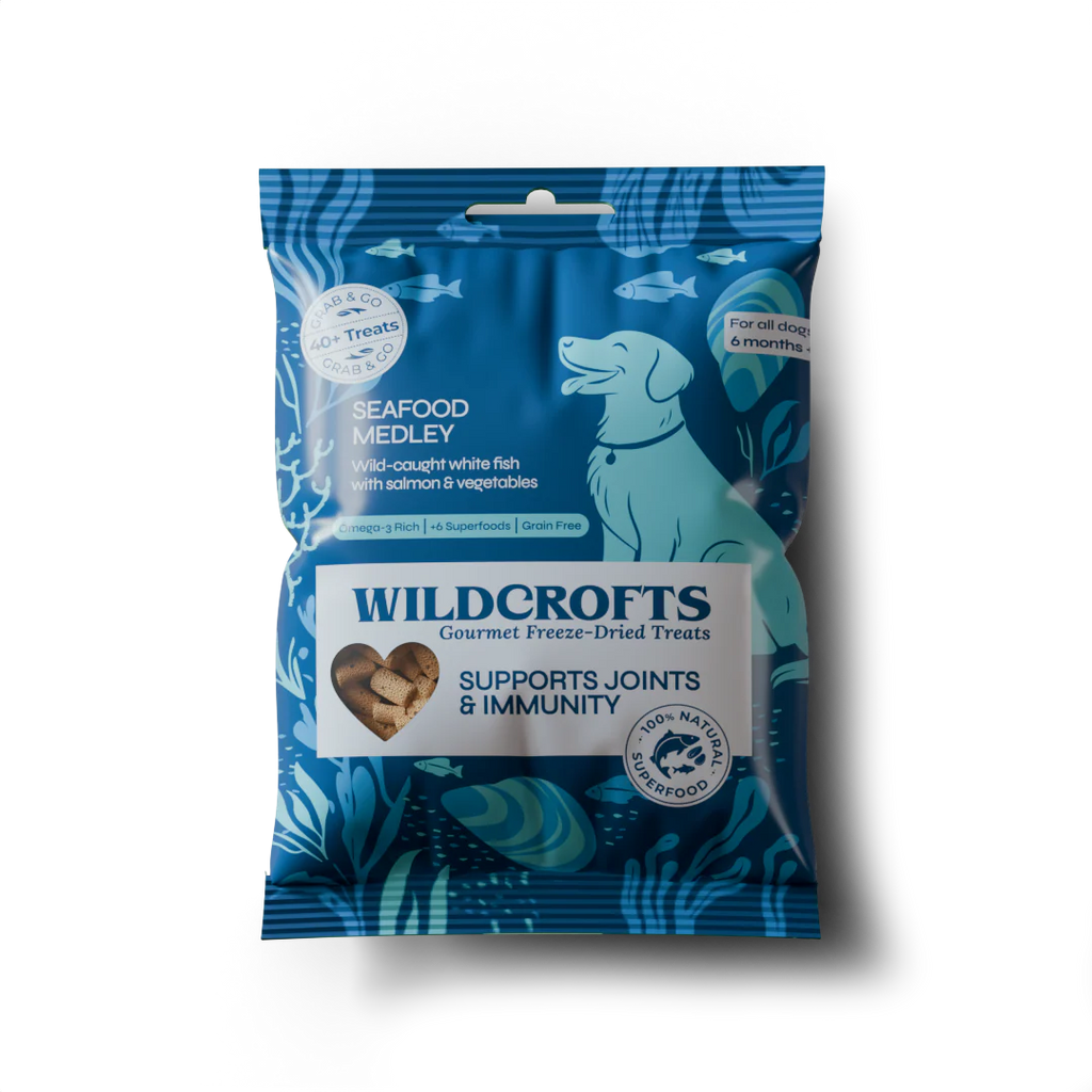 Wildcrofts Seafood Medley - Freeze-Dried Dog Treats 20g